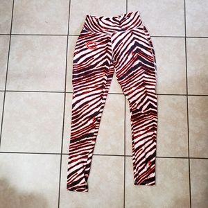 Chicago Bears Zebra Leggings